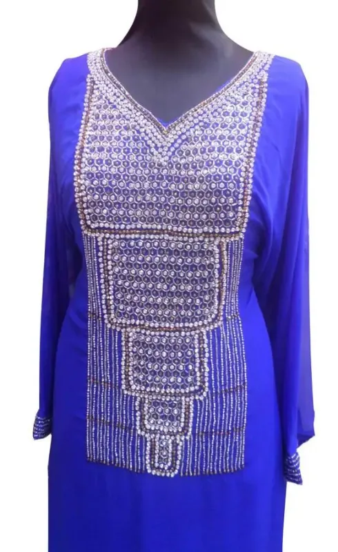 Picture of Radhe Designer Multicolor Georgette Kaftan Dress for Women - F4706