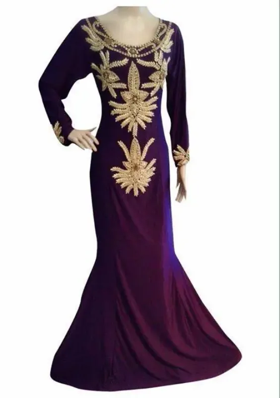 Picture of Radhe Designer Black Georgette Kaftan Dress for Women - F10270