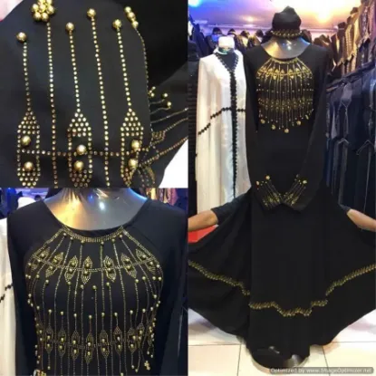 Picture of designer wear modern caftan dress for women ,abaya,jil,