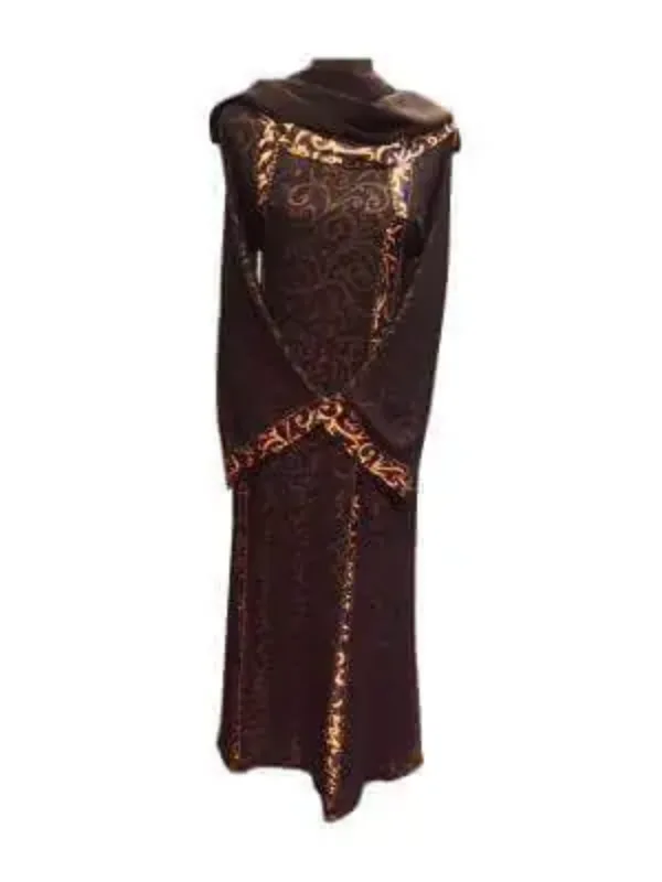 Picture of Radhe Designer Multicolor Georgette Kaftan Dress for Women - F5117