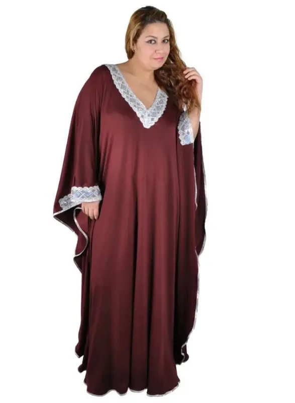 Picture of Black Georgette Farasha Dress for Women - Classic Look