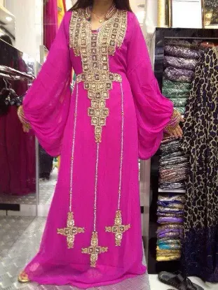 Picture of dress buy,jalabiya whole india,abaya,jilbab,kaf ,f6590