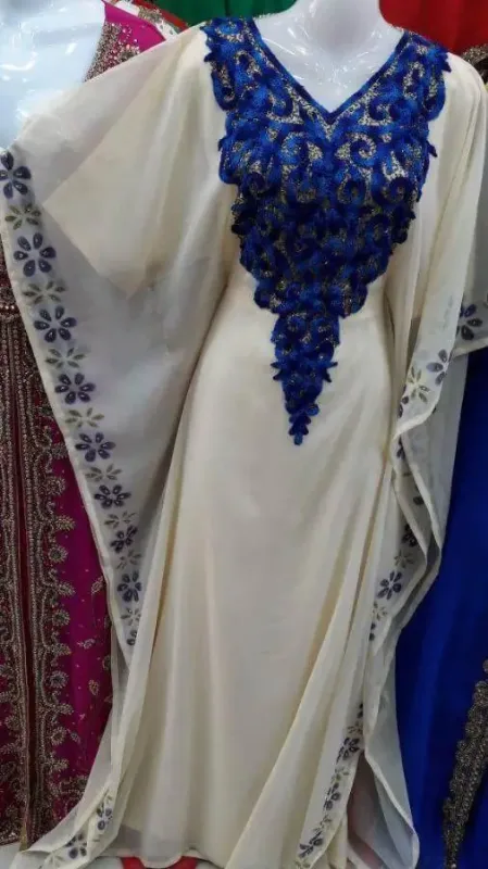 Picture of Radhe Designer Pink Cotton Kaftan Dress for Women - F6599