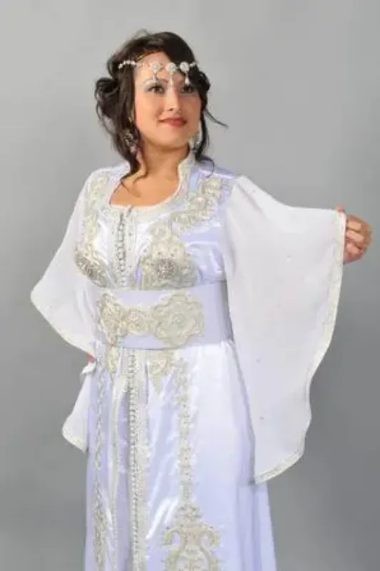 Picture of Radhe Designer Blue Georgette Kaftan Dress for Women - F10520
