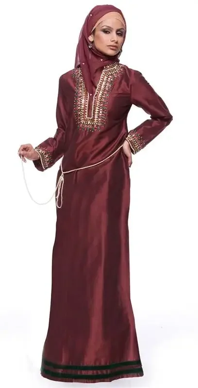 Picture of Radhe Designer Multicolor Georgette Kaftan Dress for Women - F6626
