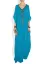 Picture of Multicolor Georgette Modest Dress for Women - Geometric Print Traditional Occasion Style