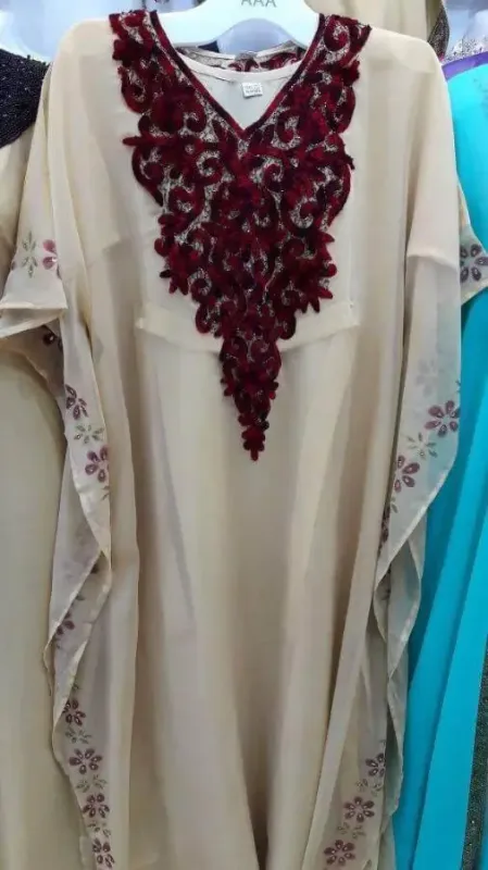 Picture of Radhe Designer Black Georgette Kaftan Dress for Women - F6566