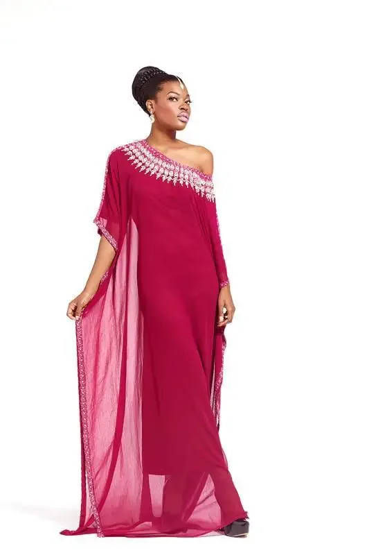Picture of Radhe Designer Blue Georgette Kaftan Dress for Women - F6661