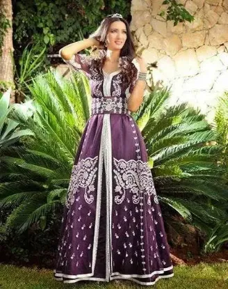 Picture of dress party wear arabian caftan for ladies,abaya,jilb ,