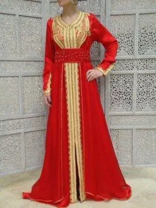 Picture of Radhe Designer Multicolor Georgette Kaftan Dress for Women - F6706