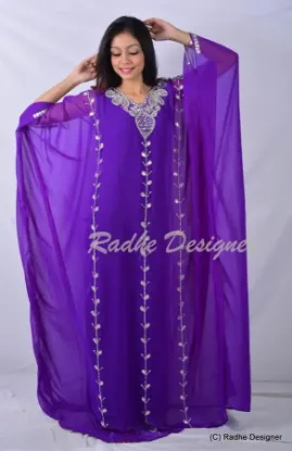 Picture of dubai jilbab lovely fancy caftan wedding gown dress for