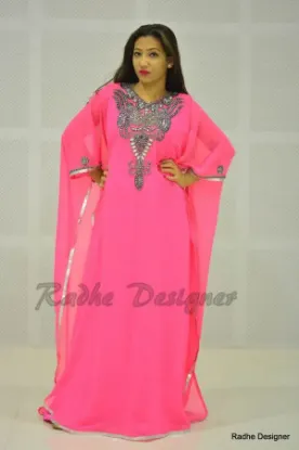 Picture of dubai modern jalabiya bridal maghribi kaftan long s ,y5