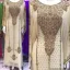 Picture of dubai moroccan african indian stone work kaftan abaya ,