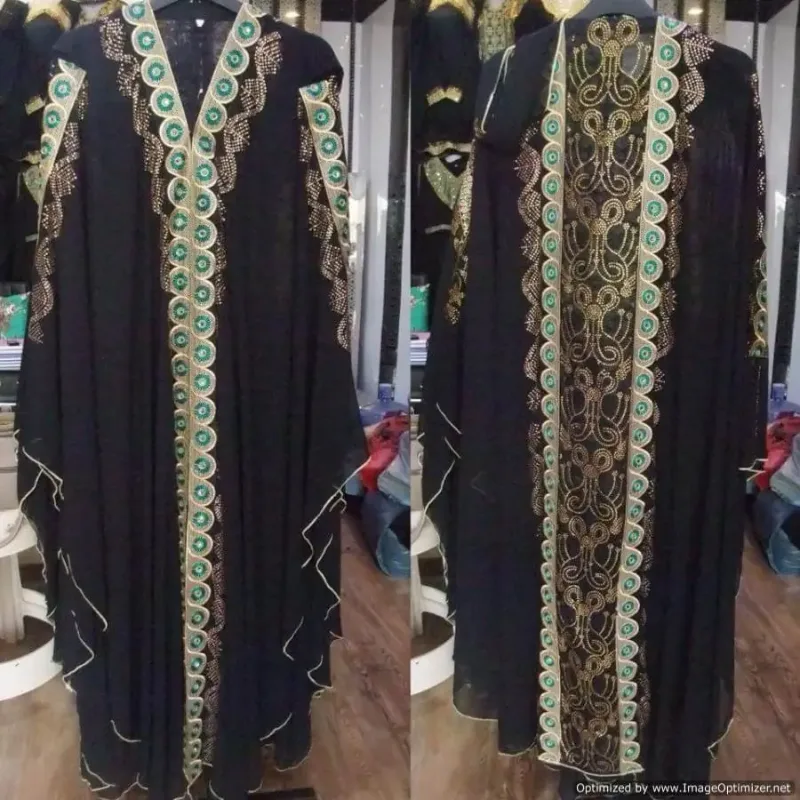 Picture of Radhe Designer Multicolor Georgette Kaftan Dress for Women - F3220