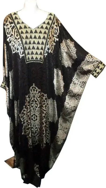 Picture of Radhe Designer Multicolor Georgette Kaftan Dress for Women - F4626