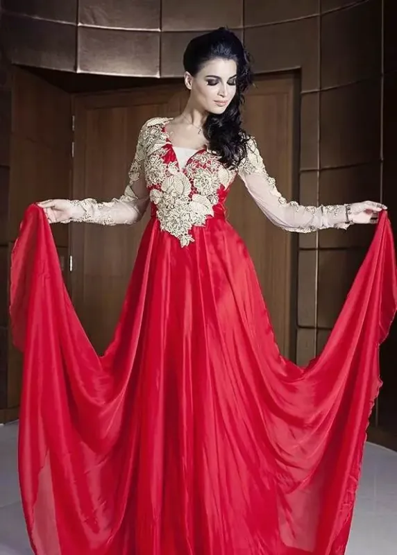Picture of Radhe Designer Multicolor Georgette Kaftan Dress for Women - F10176