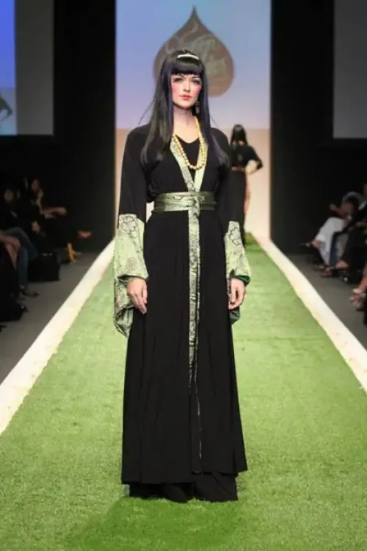 Picture of Radhe Designer Multicolor Georgette Kaftan Dress for Women - F10212