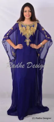 Picture of elegant dubai modern maghrib fancy jilbab arabian kafta