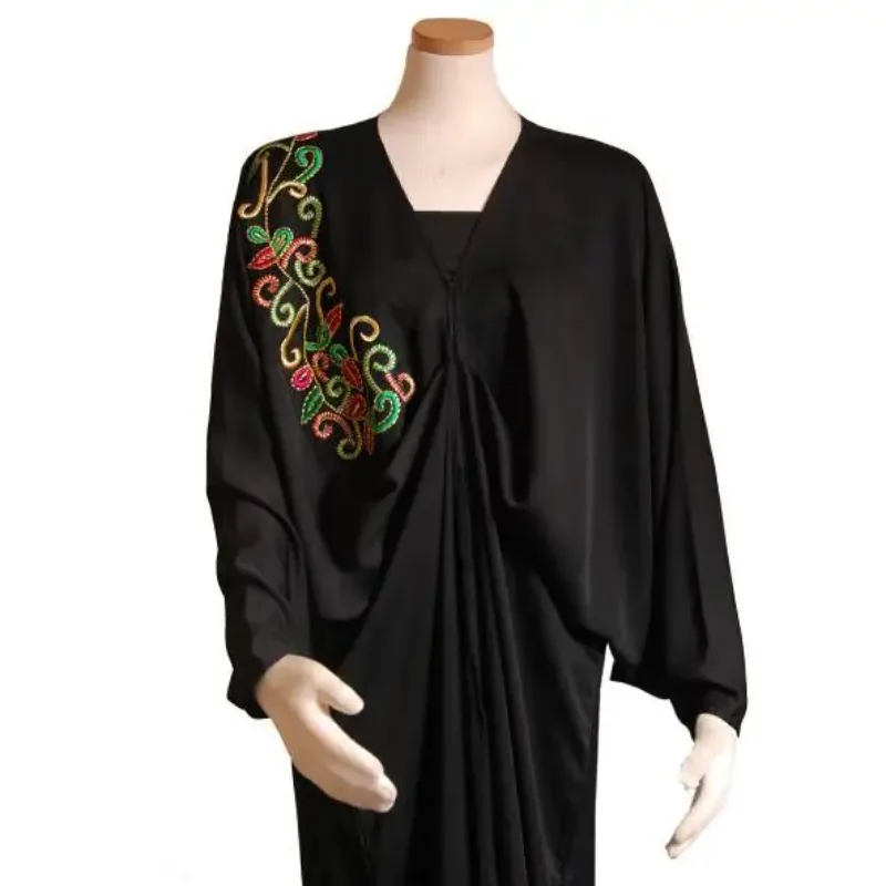 Picture of Radhe Designer Black Georgette Kaftan Dress for Women - F10083