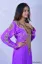 Picture of Multicolor Georgette Kaftan Dress for Women - Printed Contemporary Ethnic Style