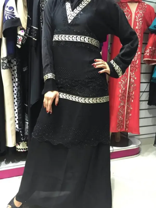 Picture of Radhe Designer Multicolor Georgette Kaftan Dress for Women - F1382