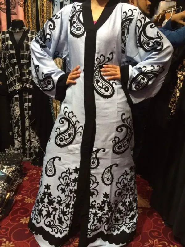 Picture of Radhe Designer Multicolor Georgette Kaftan Dress for Women - F1439