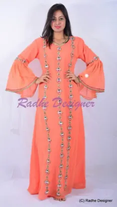 Picture of elegant moroccan kaftan dress abaya jilbab  khe ,y126