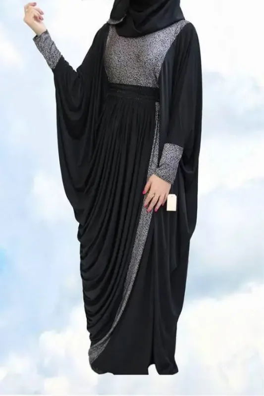 Picture of Radhe Designer Purple Georgette Kaftan Dress for Women - F1394