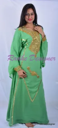 Picture of elegant party wear maghribi kaftan perfect for daily us