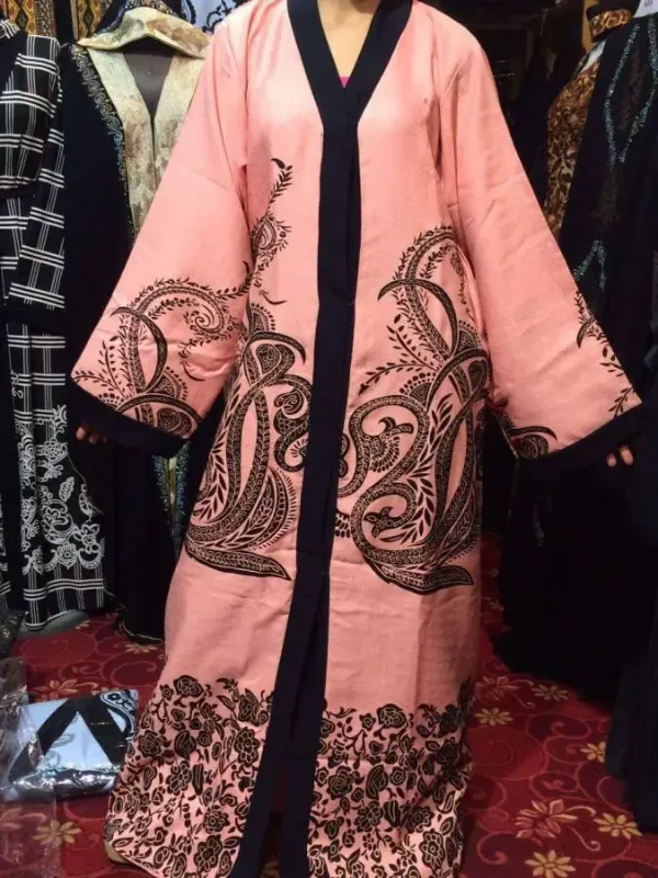 Picture of Radhe Designer Yellow Georgette Kaftan Dress for Women - F1438