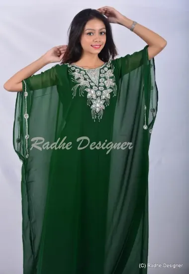 Picture of elegent moroccan caftan jalabiya jilbab modern fancy ca