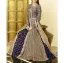 Picture of Multicolor Georgette Kaftan Dress for Women - Sequined Wedding Guest Style