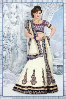 Picture of bollywood indian lehenga sari pakistani party designer,