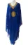 Picture of Yellow Georgette Modest Dress for Women - Bordered Layered Look