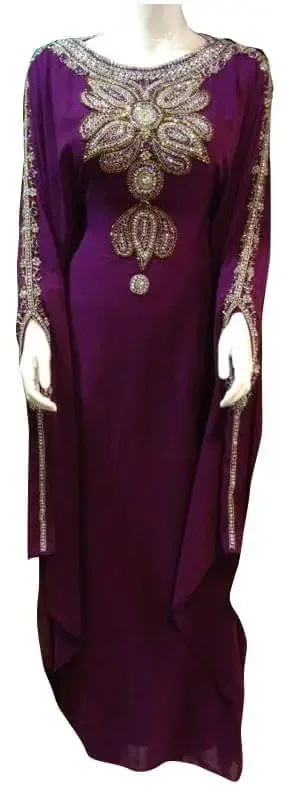 Picture of Radhe Designer Pink Cotton Kaftan Dress for Women - F4942