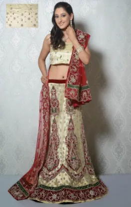 Picture of saree lehenga sari partywear saree indian wedding styl,