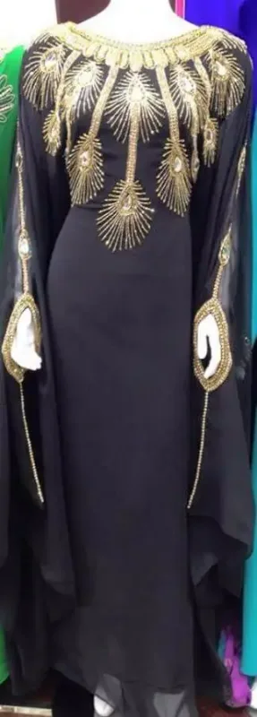 Picture of Radhe Designer Blue Georgette Kaftan Dress for Women - F4970