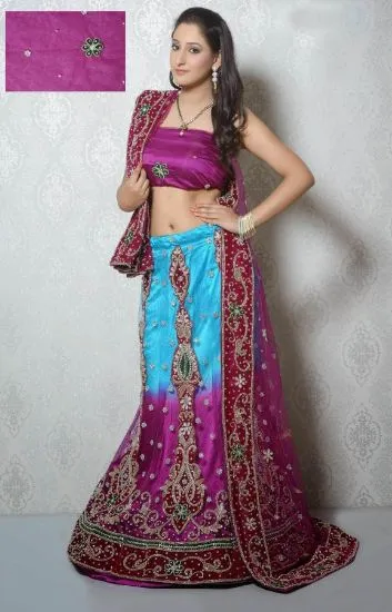 Picture of indian designer lehnga party wear traditional lehenga ,