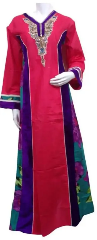 Picture of Radhe Designer Multicolor Georgette Kaftan Dress for Women - F4985