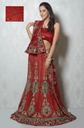 Picture of party wear traditional lehenga choli indian designer l,