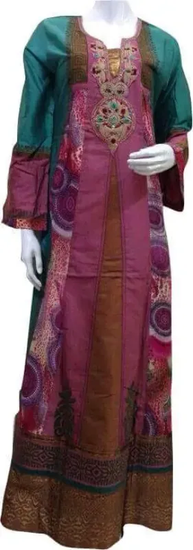 Picture of Radhe Designer Blue Georgette Kaftan Dress for Women - F4987