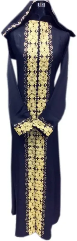 Picture of Radhe Designer Yellow Georgette Kaftan Dress for Women - F5006