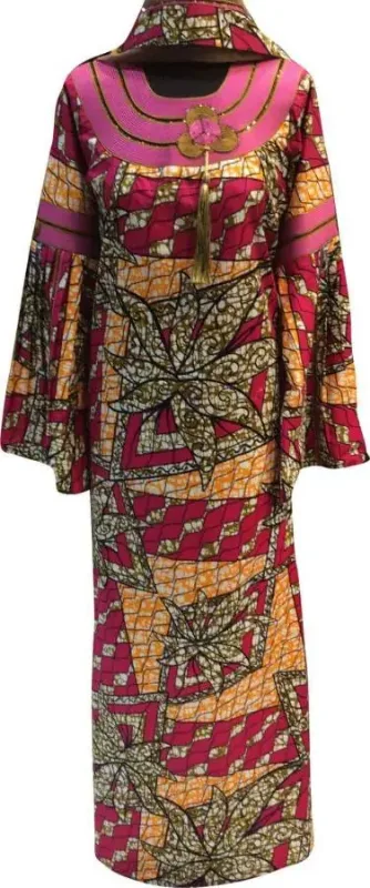 Picture of Radhe Designer Multicolor Georgette Kaftan Dress for Women - F5075