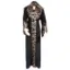 Picture of Blue Georgette Kaftan Dress for Women - Sequined Minimal Elegant Style