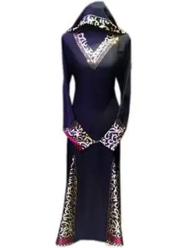 Picture of Radhe Designer Multicolor Georgette Kaftan Dress for Women - F5120