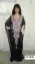 Picture of Purple Georgette Modest Dress for Women - Printed Relaxed Fit Style