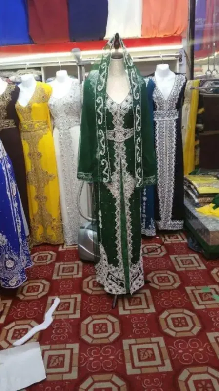 Picture of Radhe Designer Multicolor Georgette Kaftan Dress for Women - F5154