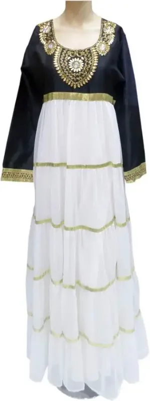 Picture of Radhe Designer Multicolor Georgette Kaftan Dress for Women - F5170