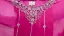 Picture of Multicolor Georgette Kaftan Dress for Women - Draped Festive Party Look