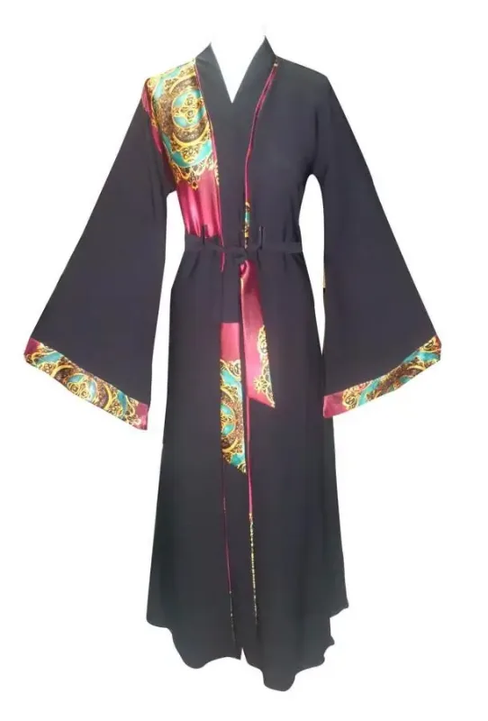 Picture of Radhe Designer Multicolor Georgette Kaftan Dress for Women - F5137